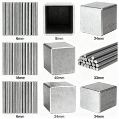 Iron Square (Dia: 6 mm – 34 mm)