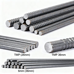 TMT Iron Rods / Smooth (Dia: 6 mm – 36 mm)